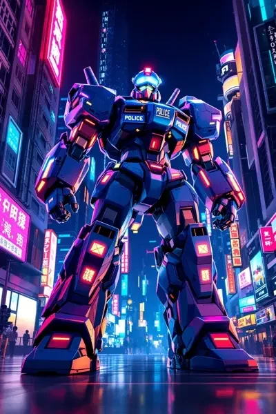 机甲刑警 封面